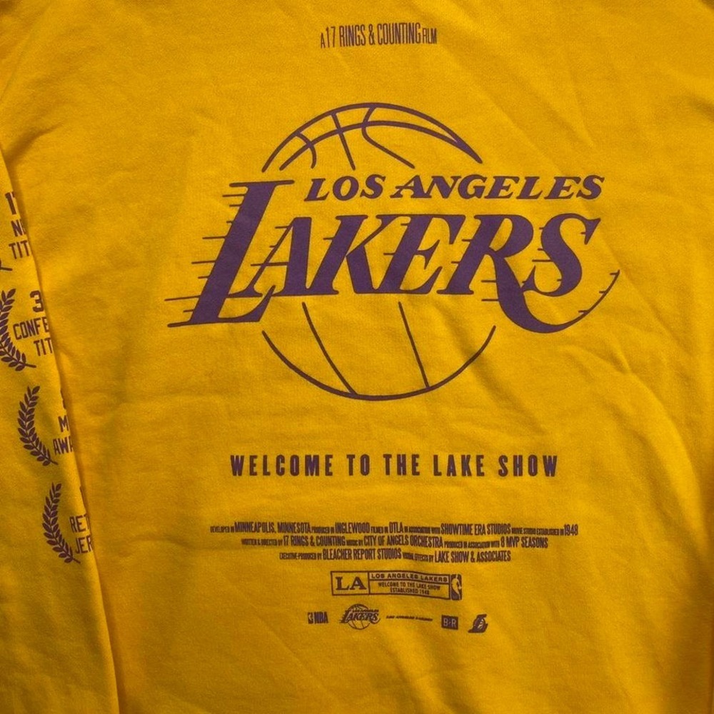 LA Lakers champions x Bleacher Report hoody